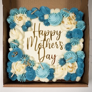 Happy Mother's Day Sheet Cake Charm, Mother's Day Sheet Topper ...