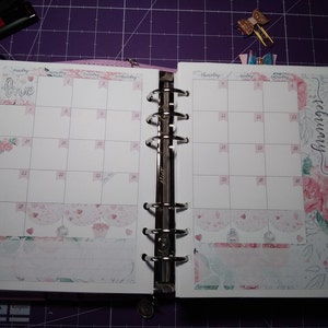 Printable Erin Condren Monthly Budget Bundle Budget Planner | Etsy