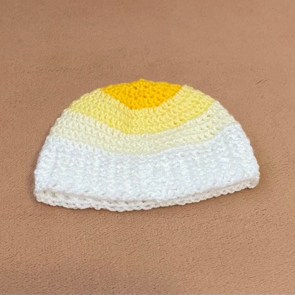 Crochet Baby Hat Pattern • PDF + Video Tutorial • Easy Infant Beanie ...