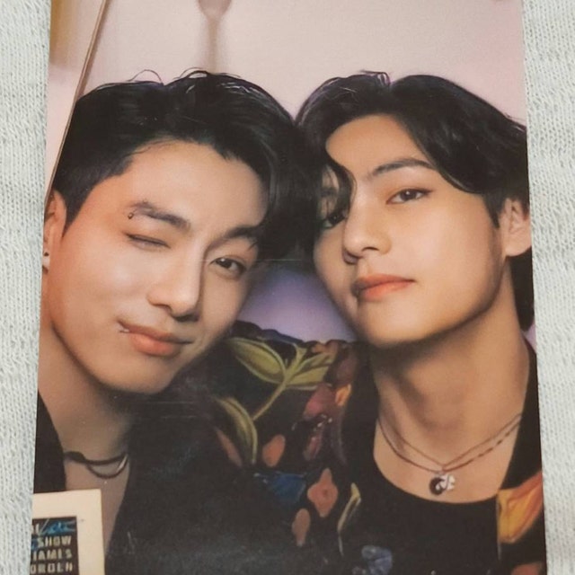 BTS Taekook Photocard - Etsy