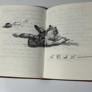 Handmade Arthur Morgan Notebook – Real Leather Journal, Red Dead Inspired Gift for Him