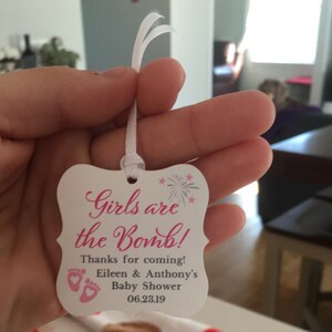 Nautical Baby Shower Favor Tags Anchor Baby Shower favor | Etsy