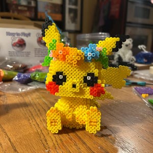 ピカチュウ 3D パーラービーズパターン デジタルダウンロード - Etsy 日本