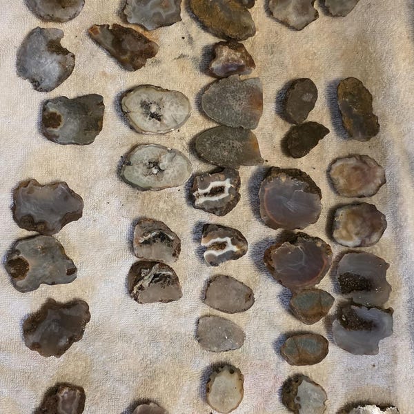 Raw Agates From Malawi, Alimajo Agate Nodules, 1lb to 20lbs Natural ...