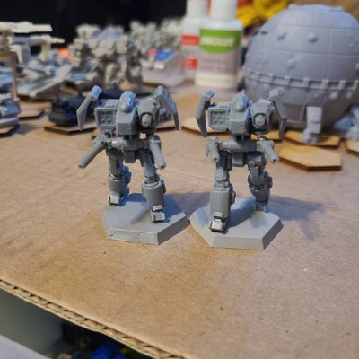 Caesar, Alternate Battletech Mechwarrior Miniature WITH BASE - Etsy