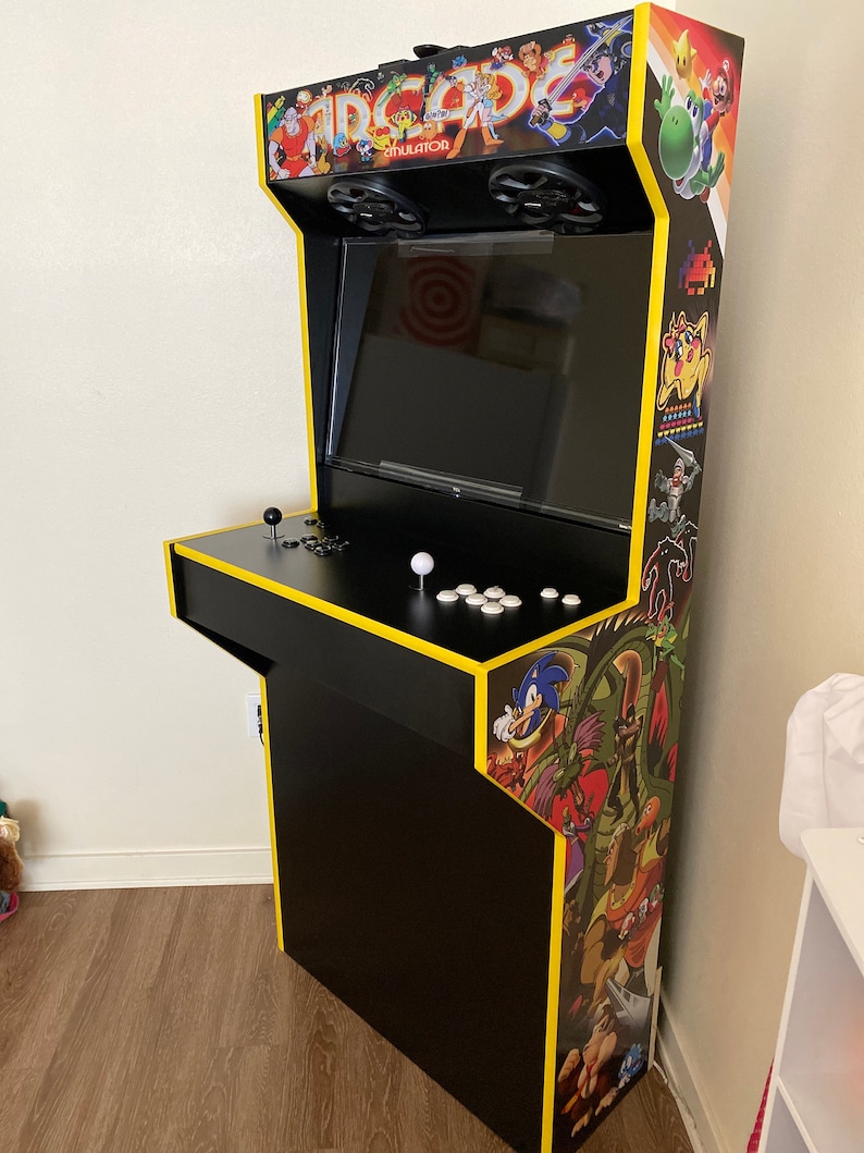Arcade setup shared by Vanessa Acosta