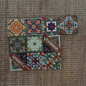 Mexikanische Fliesen talavera farbenfrohe Fliese | Etsy