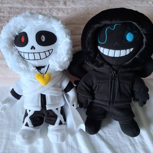 Undertale. Nightmare Sans. Large Plush Toy. Size 14 Inch Etsy UK