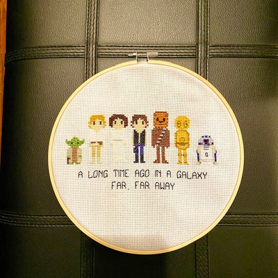 Star Wars Galaxy Quote Cross Stitch Pattern - Etsy