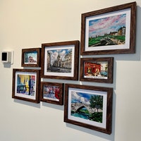 Eilidh the Highland Coo Print Incl Mount Scottish Wall Art, Abstract ...