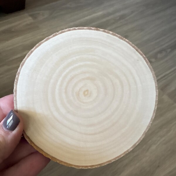 25 Maple Wood Slices Choose From 2.5