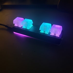 4k Rgb Keypad For Osu Taiko Mania Etsy