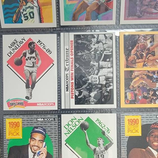 NBA90‐00s　スパーズ カード　25枚セット 4 Packs of 1990-1991 NBA Hoops Series II Vintage Basketball