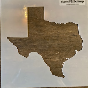 Texas Stencil Texas State Outline Lone Star State Texas Pride Texas ...