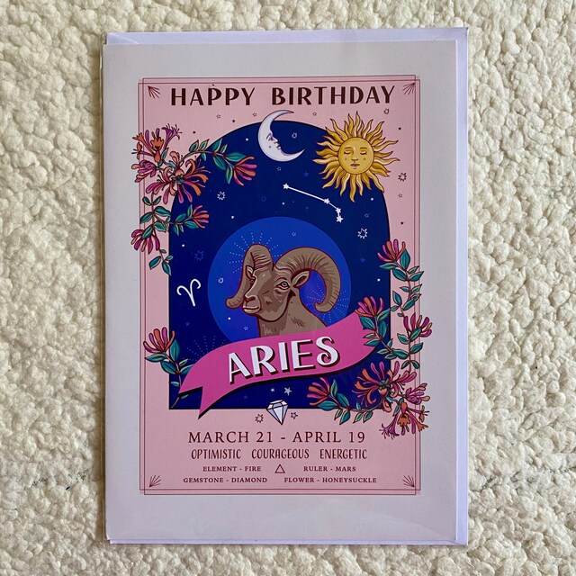 April Birthday Watercolor Aries Custom Name Air Jordan 13 Shoes