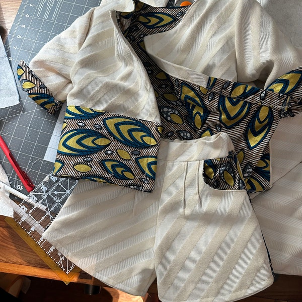 Pattern Play Bubble Romper