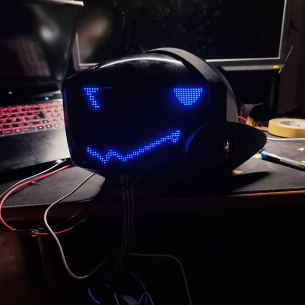 Protogen Head Base MK3 Protofrenz — 3D Printed, Fursuit Head, Full ...