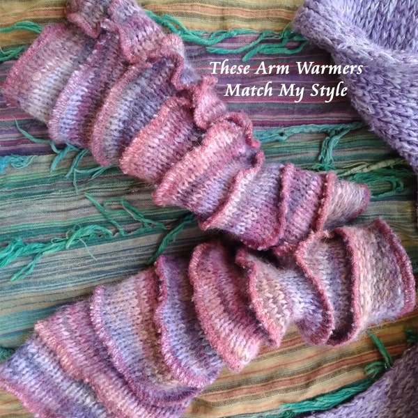 Velvet & Lace Faerie Armwarmers