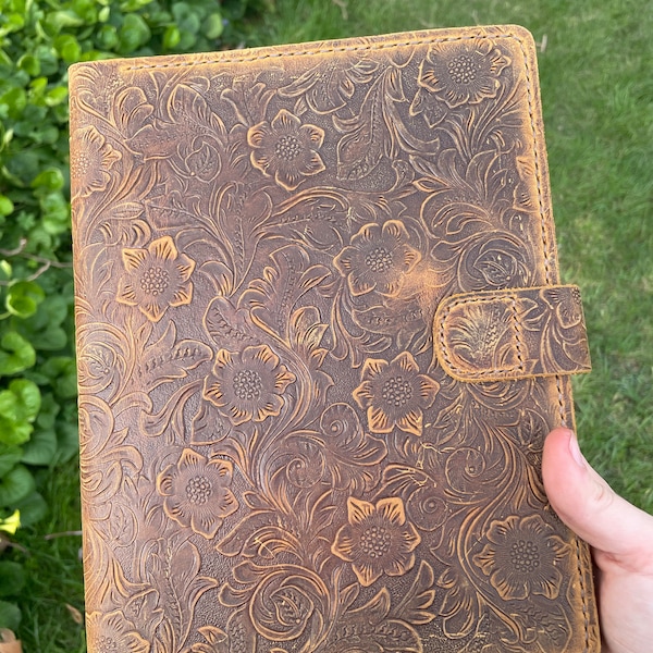 Floral Tooled Leather Magnetic 2025 IPad Pro 13 11 Case 2025 IPad Air floral-tooled-leather-magnetic-2025-ipad-pro-13-11-case-2025-ipad-air