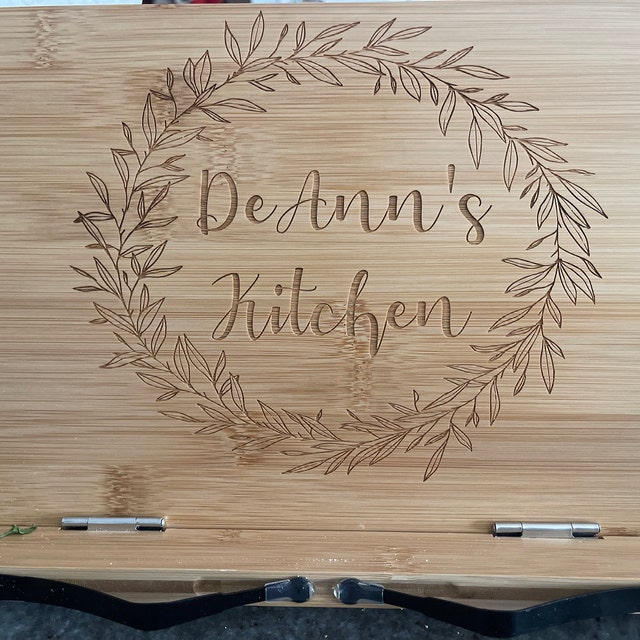 Photo Custom Laser Engraved Wood Plaque Sign Choose Your Size 