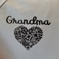 Floral Heart Svg Cut File for Cricut and Silhouette, Love Svg ...