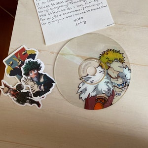 Anime Cd Painting Etsy Anime Cd Painting Etsy