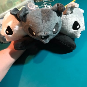 three headed dog plush