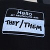 Gender Pronoun PATCH They Them - Etsy