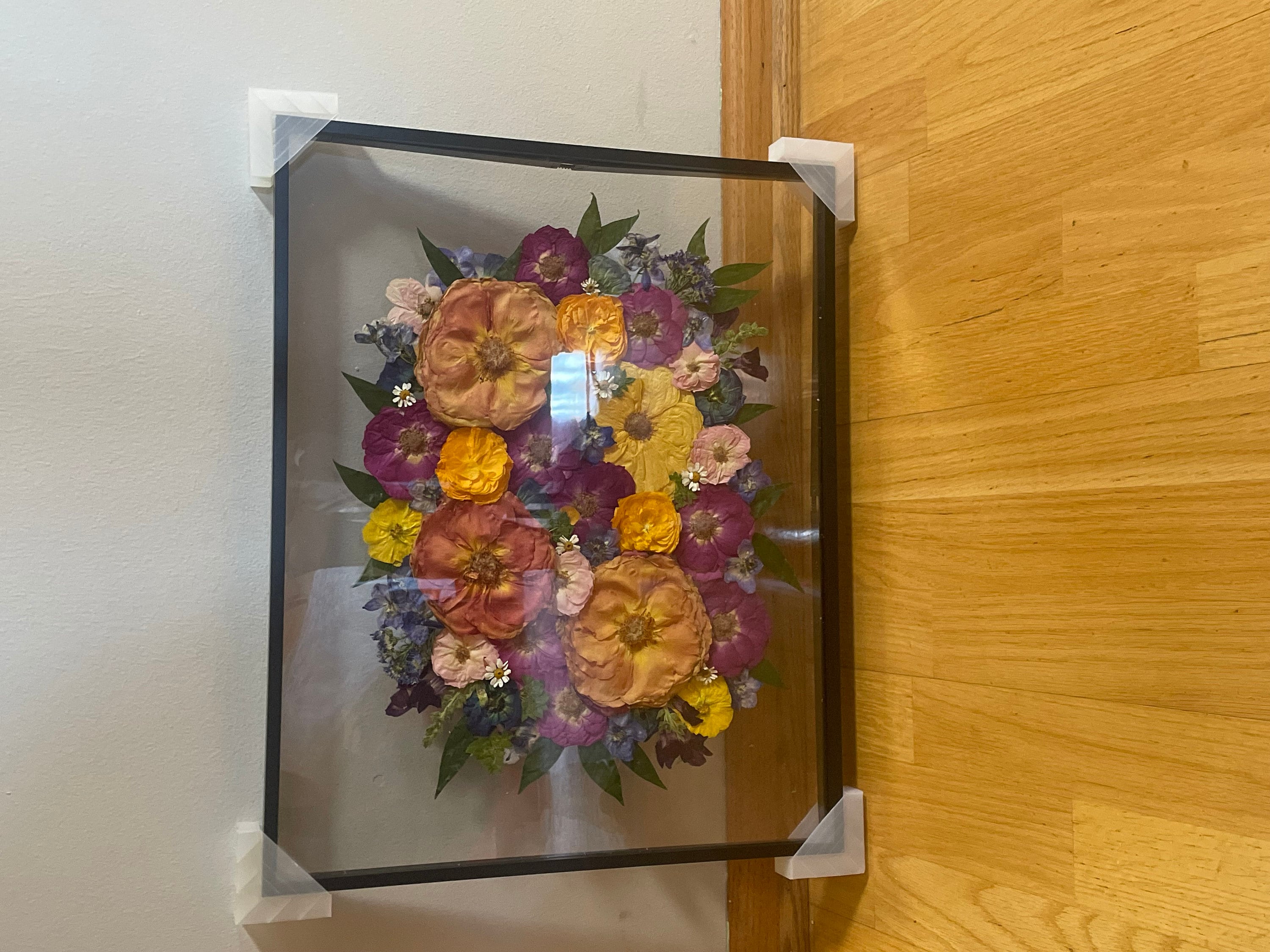 Preserved flowers from Elyse's etsy review