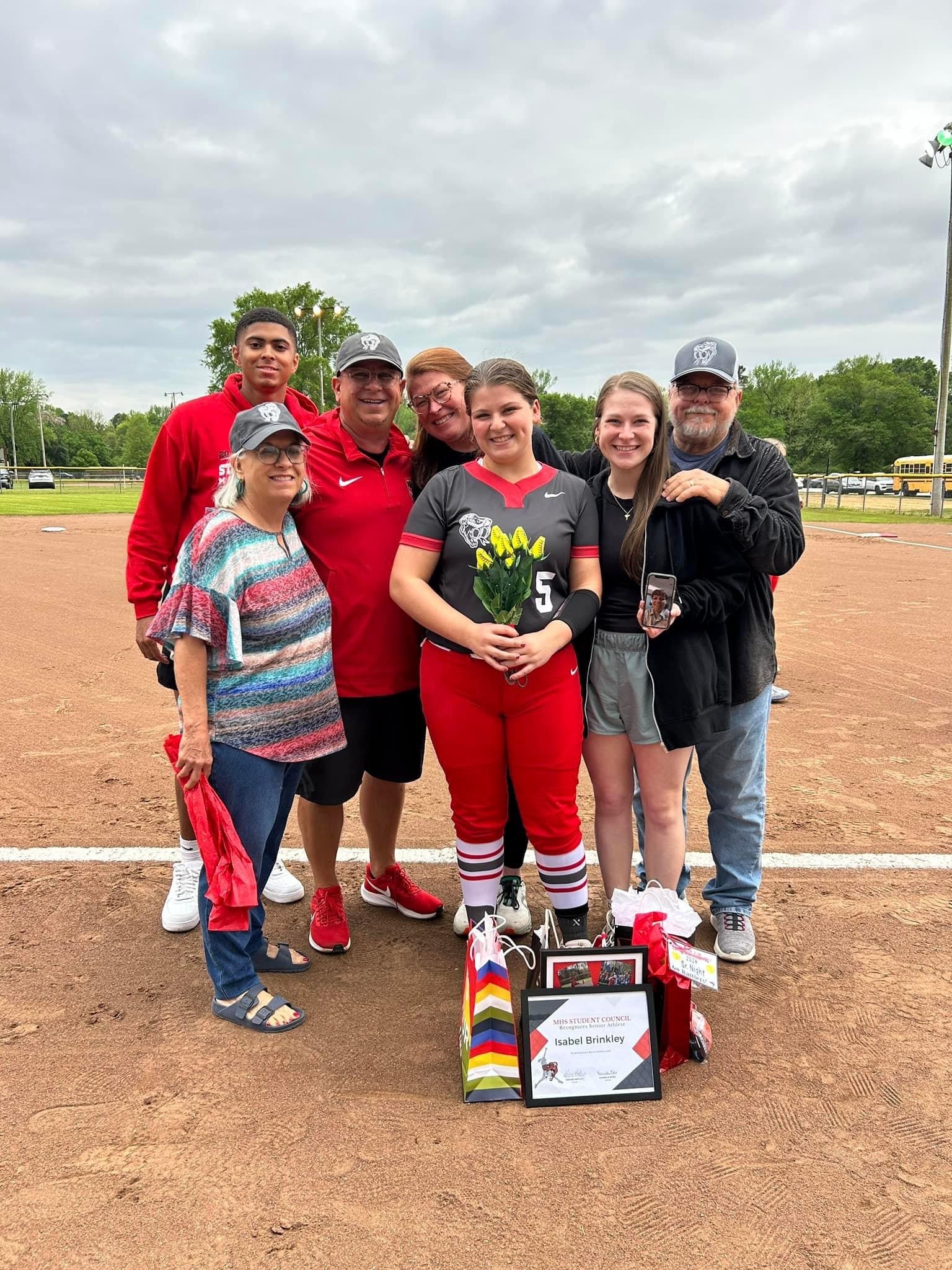 Softball Roses Select Qty Softball Gift Back to School