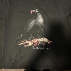 Buy RESIDENT EVIL CROW Cotton Horror Tee - (choose Your T-shirt or