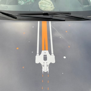 Razor Crest Decal – Star Wars Car Hood Sticker - Etsy