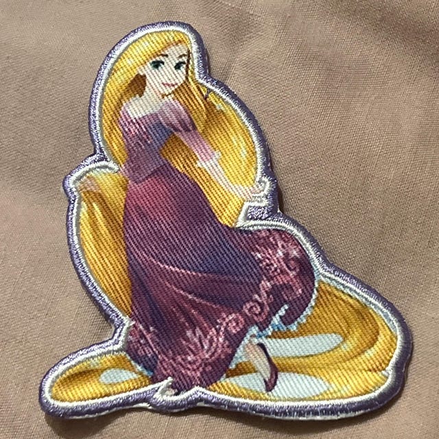 Disney © La bella e la bestia Belle Principessa - Toppe termoadesive Patch Toppa ricamate Catch the Patch - il tuo negozio per i cerotti e i cerotti con il ferro da stiro | essere individuale