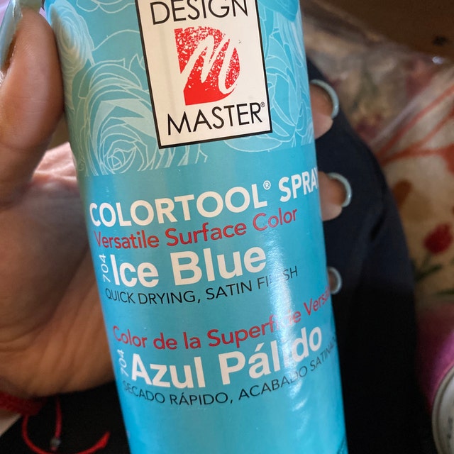 Teal Blue Design Master Floral Spray Paint | Flower Moxie | DIY