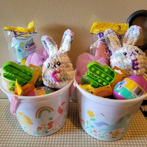 Crochet Bunny Plushie PATTERN: Fluffy Lil Bunny Quick & Easy Blanket ...