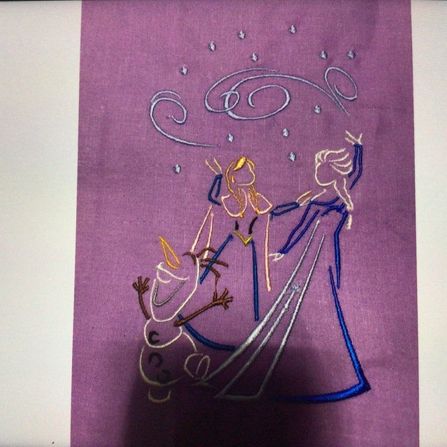 プリンセス アナと雪の女王2 アナ女王 エルサと雪だるまのオラフ