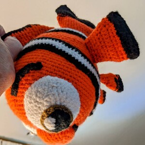 Crochet PATTERN No 1801 Orange Clown Fish by Krawka - Etsy
