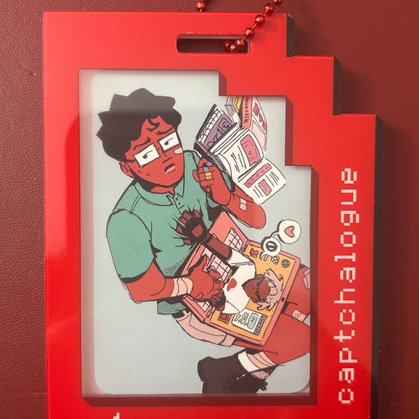 NEW COLOR + SIZES! Homestuck Captchalogue Photo Holder Keychains - Etsy