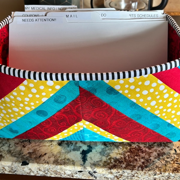 Tubby Boxes Sewing Pattern: Fabric Baskets in 4 Sizes (PDF Download) - Etsy