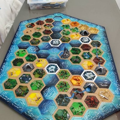 3D Print Catan Resource Tile - Etsy