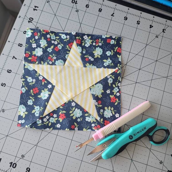 Classic Star Foundation Paper Piecing Pattern || Star FPP Quilt Block ...