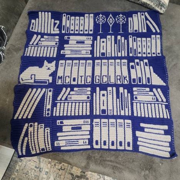 Mosaic Bookcase Extended - Etsy
