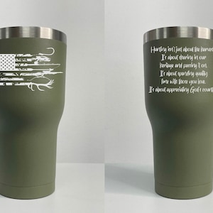 30 Oz. RTIC TUMBLER Personalized With Laser Engraved Name Phrase or Custom  Design Bridesmaid Gift Newest Colors, Matte Not Glossy 