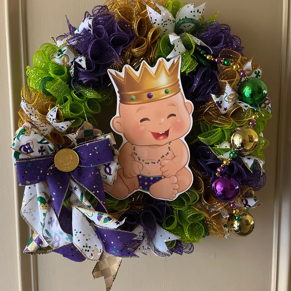 Mardi Gras Mask Door Hanger main image 0
