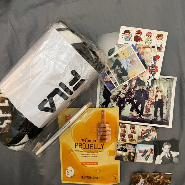 Fila Fanny Pack 2017 BTS Bangtan Boys Official Sealed Unused FILA