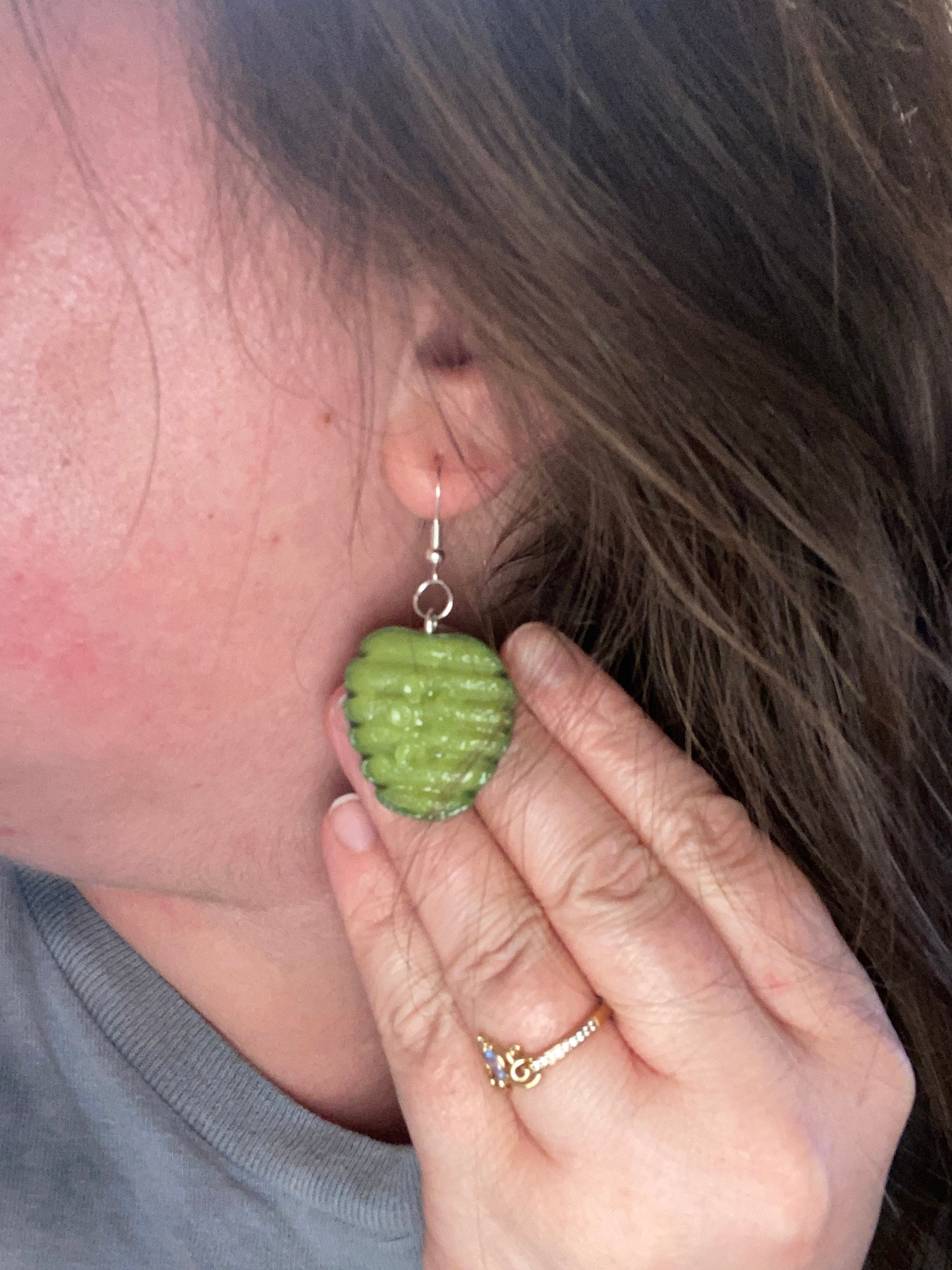 Pickle Earrings