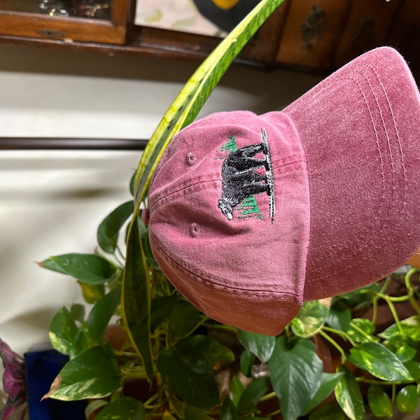 Black Bear Hat - One Embroidered Men Women Wildlife Baseball Cap ...