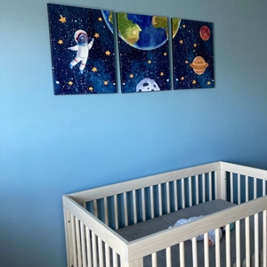Outer Space Printable Wall Art for Nursery Decor, Digital Download ...