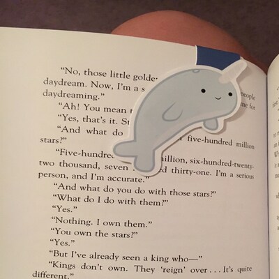 Narwhal Magnetic Bookmark jumbo - Etsy