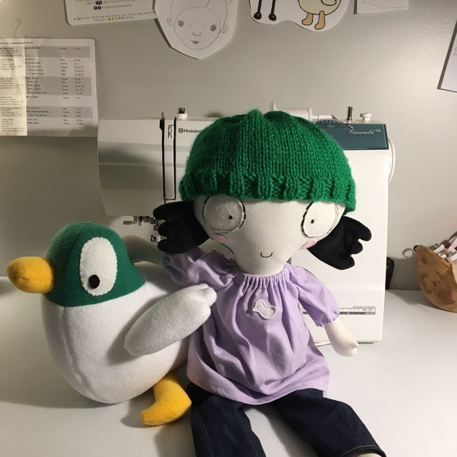 Duck Plush Sewing Pattern PDF Download